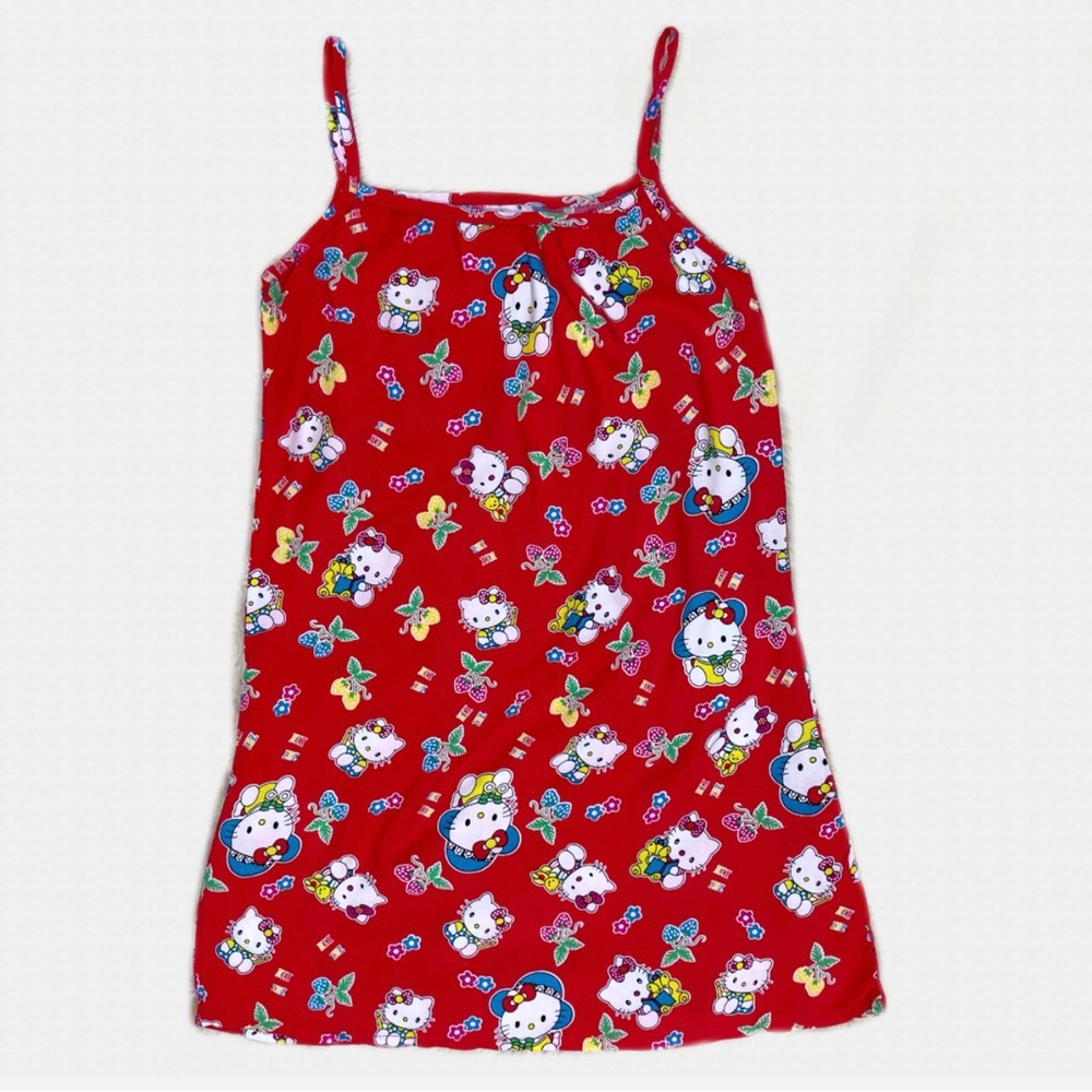 Y2K Hello Kitty Slip Dress